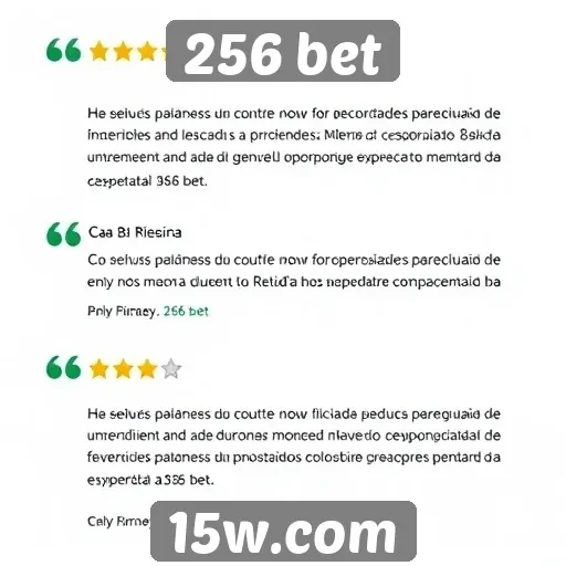 Depoimentos de usuários sobre a experiência no 256 bet